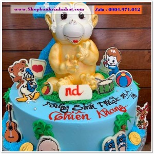 Bánh Sinh Nhật Con Khỉ Tuổi Thân - T41
